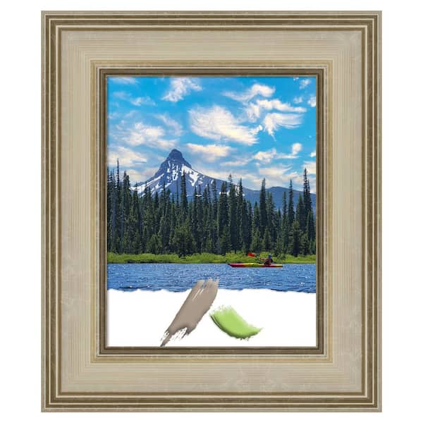 Amanti Art Colonial Light Gold Picture Frame Opening Size 11 x 14 in.