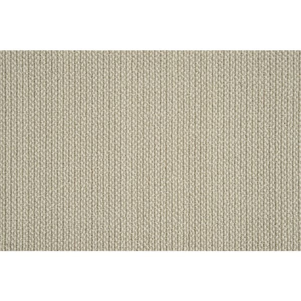 Natural Harmony Panorama Tweed Ash Custom Area Rug with Pad