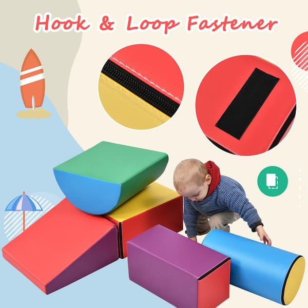 Soft Climbing Set,Foam Climbing Blocks for Toddlers , Climbing, Crawling  Play Set,5PCS - On Sale - Bed Bath & Beyond - 38312937