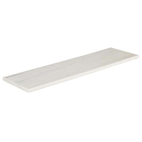 Composite Legacy 1/2 in. x 8 in. x 12 ft. Square Whitewash Cedar Composite Riser(Actual: 0.58 in. x 7 1/4 in. x 12 ft.)