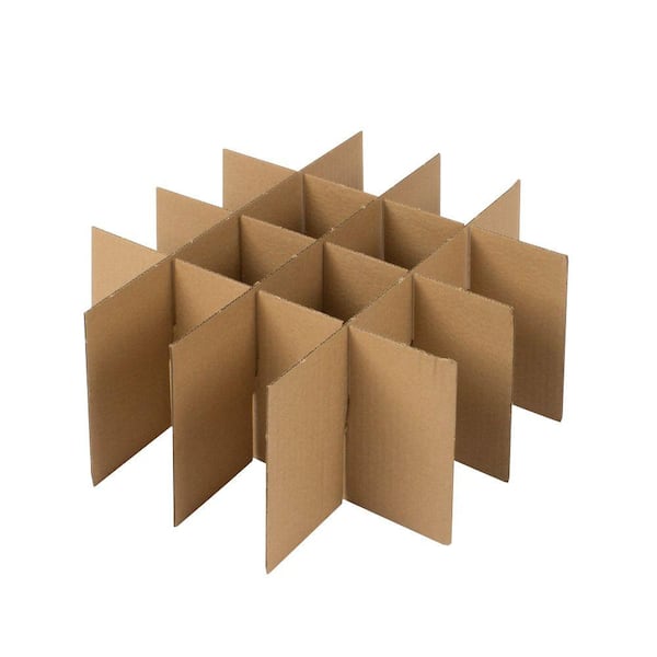 Corrugated Multi-Use Cardboard Partitions Dividers - 5 PACK OF