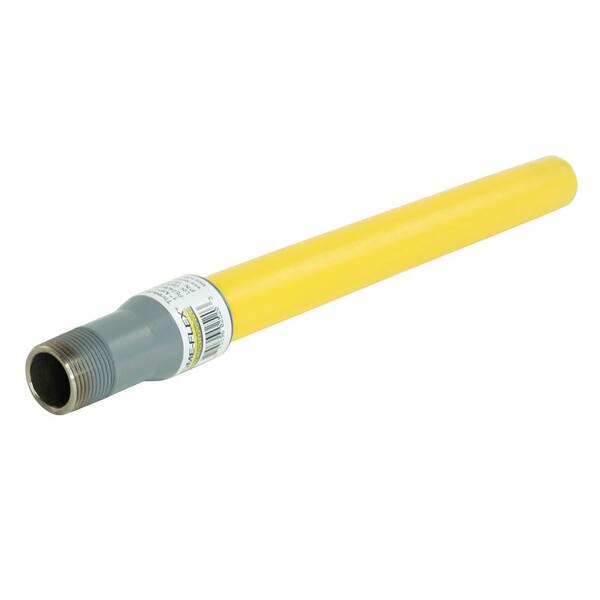 Yellow Poly Gas Pipe Transition 1 Inch IPS MIP Underground MDPE Metal HOME-FLEX for sale online 