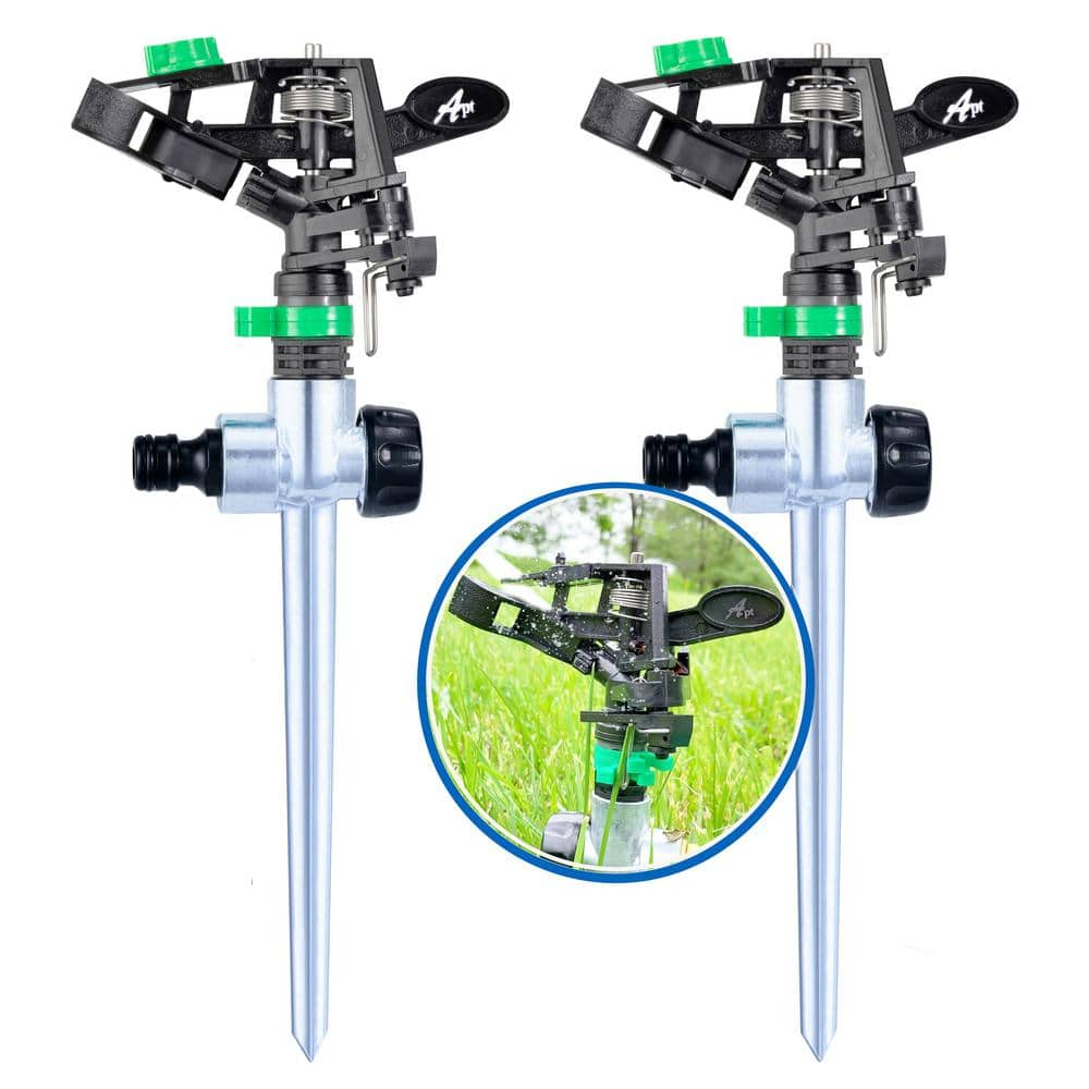 Sprinklers for Yard, Lawn and Garden, 80 to 5800 sq. ft. Adjustable ...