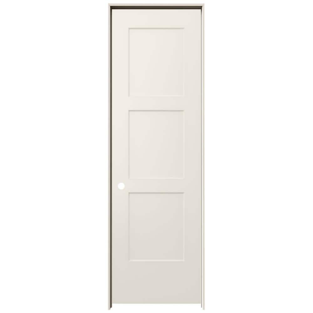 24 in. x 80 in. Birkdale Primed Right-Hand Smooth Solid Core Molded Composite Single Prehung Interior Door price history on PriceWatchPro