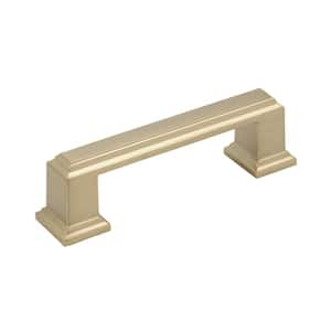 Appoint 3 in. (76mm) Traditional Golden Champagne Bar Cabinet Pull