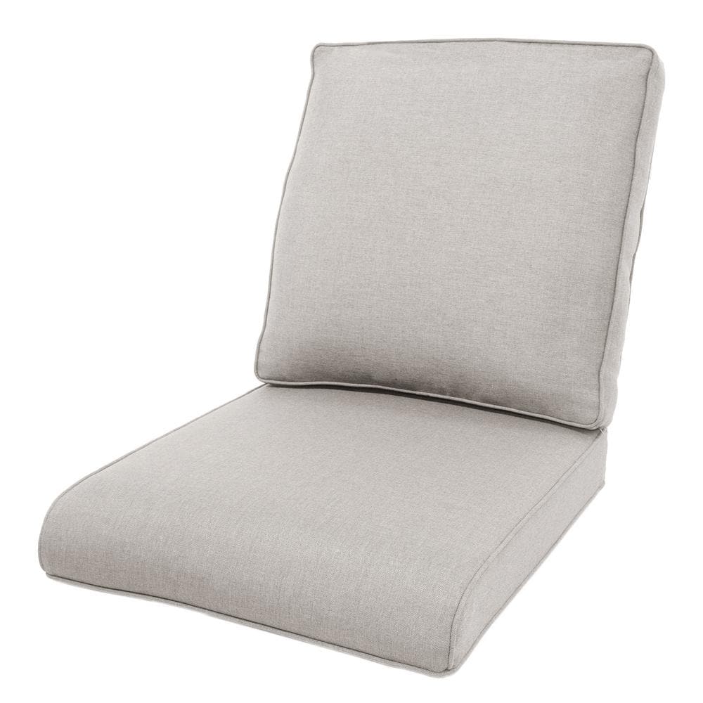 Pocassy No Buttons 22 x 24 Cushion Guard Outdoor Lounge Chair Deep Seat ...