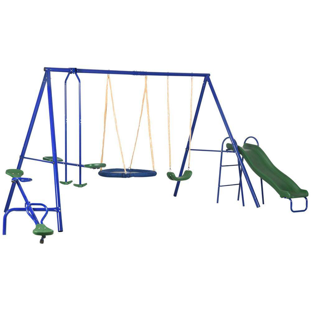 Metal Swing Playset with Seesaw, Glider and Slide price history on PriceWatchPro