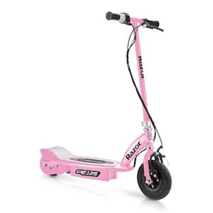 Electric Rechargeable Motorized Ride On Kids Scooters, 1 Pink and 1 Purple