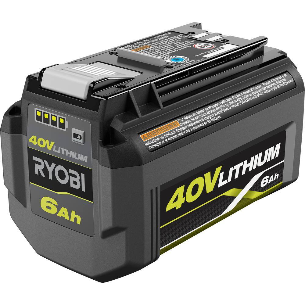 40V Lithium-Ion 6.0 Ah High Capacity Battery and Charger Kit - 2