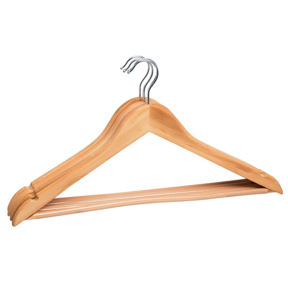 HDX Natural Finish Hangers (5-Pack) 1013681 - The Home Depot