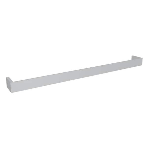 Quartile 24 in. Wall Mounted Towel Bar in Polished Chrome