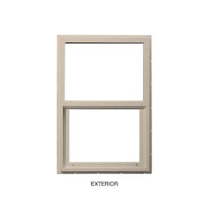 23.5 in. x 35.5 in. Select Series Single Hung Vinyl Sand Window with HPSC Glass and Screen Included