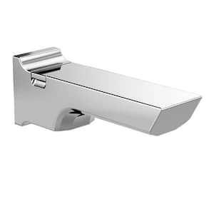 Pivotal 9 in. Pull-Up Diverter Tub Spout in Lumicoat Chrome