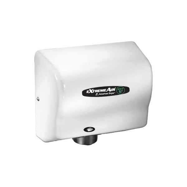 eXtremeAir EXT Series White Acrylonitrile Butadiene Styrene (ABS) Automatic Electric Hand Dryer