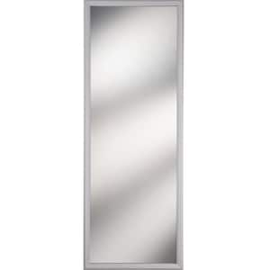 1-Lite Clear Glass 22 in. x 64 in. x 1 in. with White Frame Replacement Glass Panel