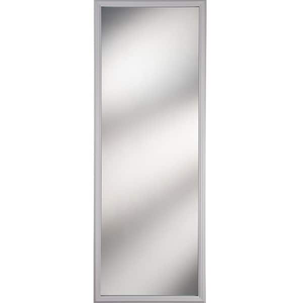 ODL 1-Lite Clear Glass 22 in. x 64 in. x 1 in. with White Frame Replacement Glass Panel