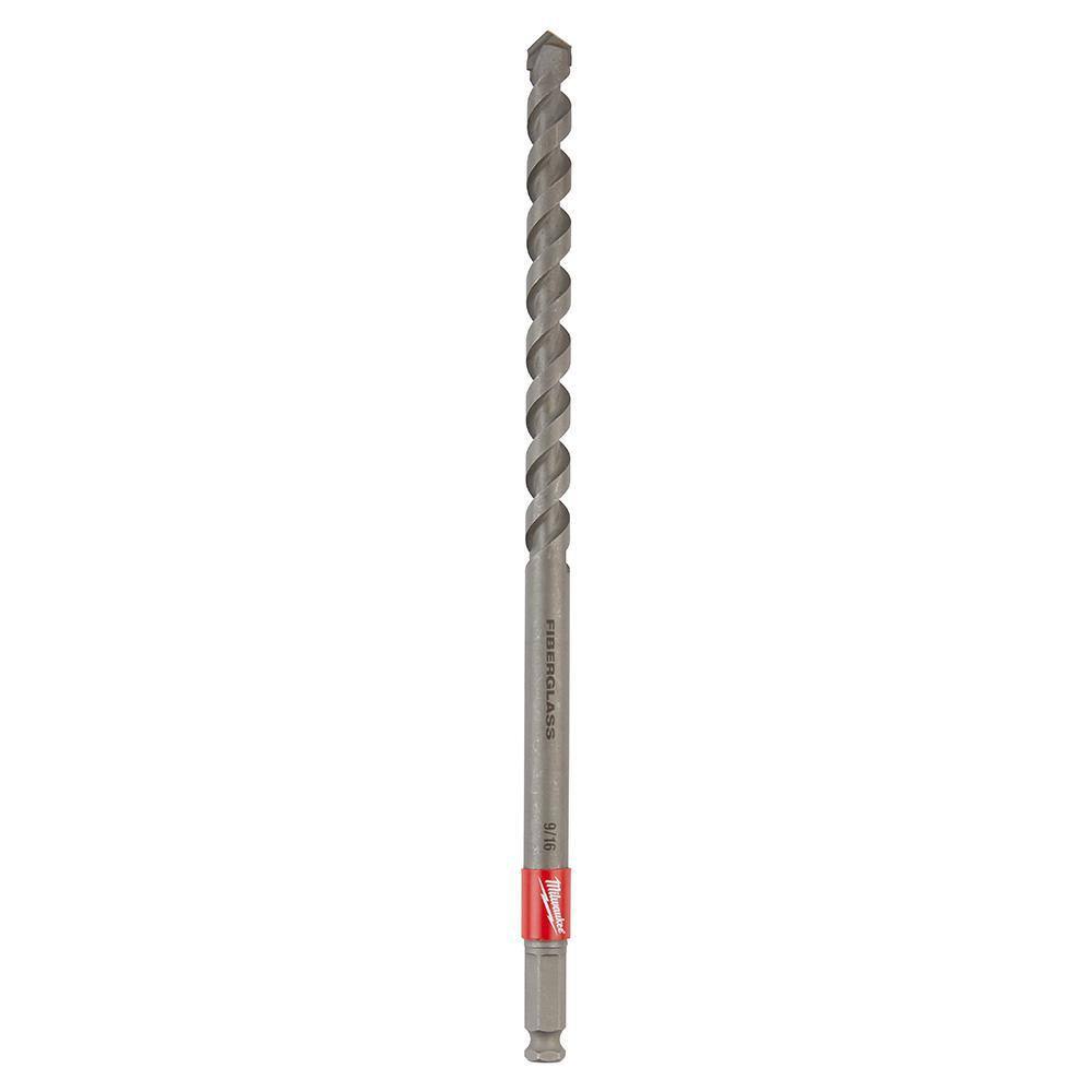 9/16 in. x 12 in. Fiberglass Utility Auger Bit