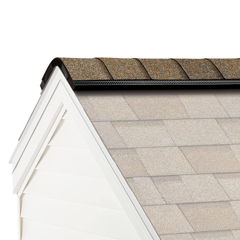 Owens Corning ProEdge Sand Castle Algae Resistant Hip and Ridge Roofing