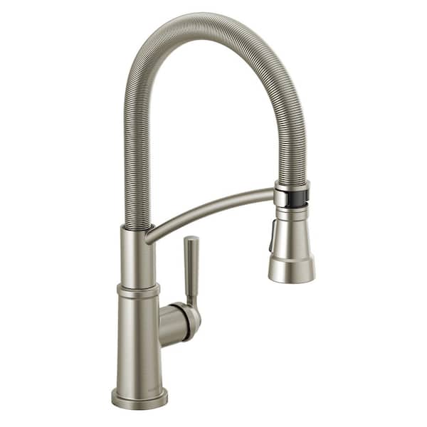 Peerless Westchester Single-Handle Pull-Down Sprayer Kitchen Faucet with Spring Spout in Stainless