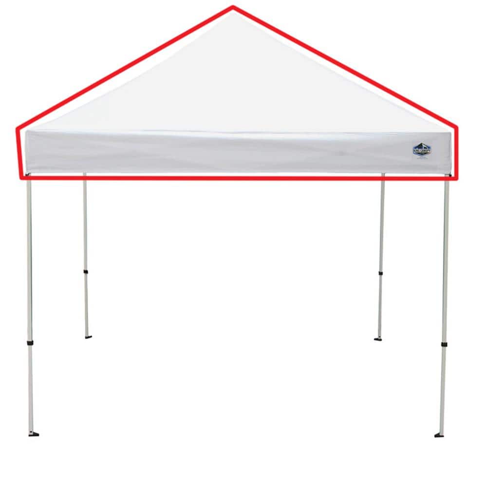 King Canopy Universal White Cover For 10 Ft X 10 Ft Instant Pop Up