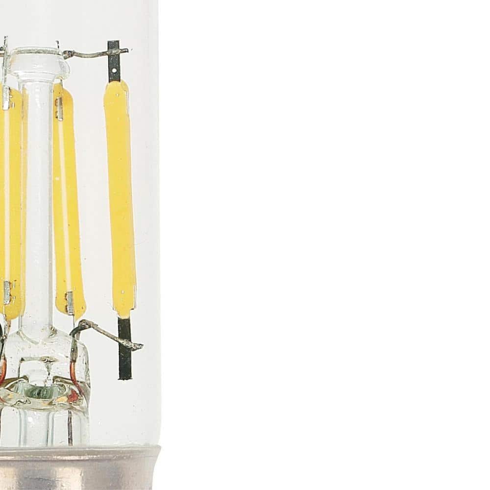 25 Watt Equivalent T6 Clear Dimmable LED Bulb Set