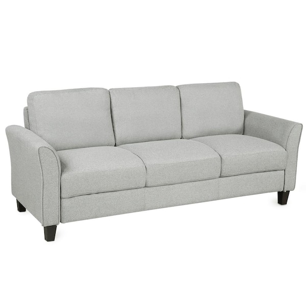 single sofa 3 seater wooden