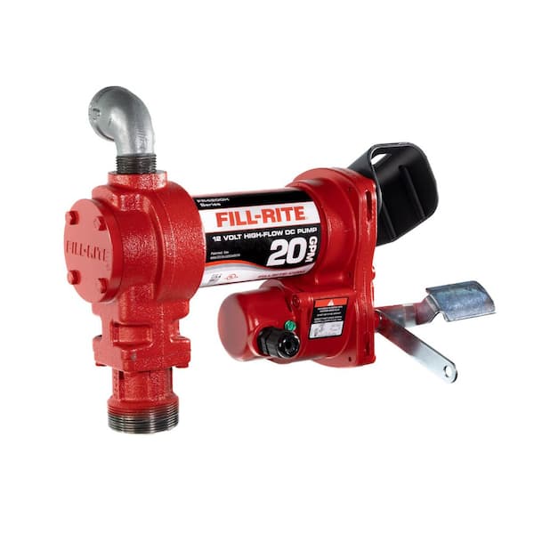 12-Volt 20 GPM 1/4 HP Fuel Transfer Pump (Pump Only)