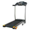 Tidoin 2.5 HP Black Metal Foldable Electric Treadmill with Safety Key, LCD Display, Remote Control and Pad/Phone Holder FYC-YDW9-05E1