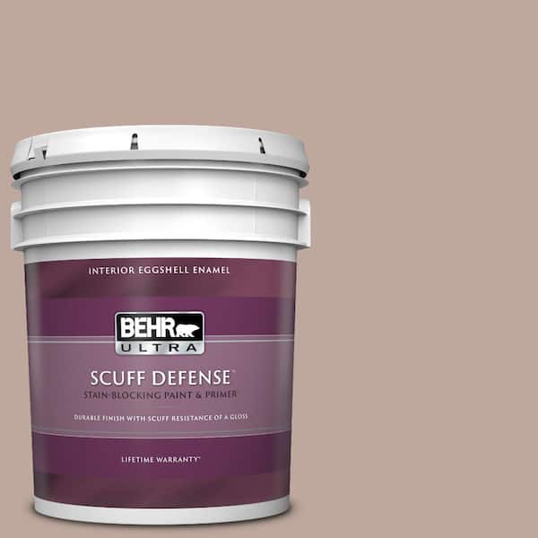 BEHR ULTRA 5 gal. #PWL-88 Heavenly Cocoa Extra Durable Eggshell Enamel Interior Paint & Primer
