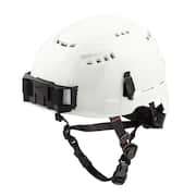 BOLT White Type 2 Class C Vented Safety Helmet