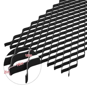 10 ft. x 33 ft. x 2 in. Plastic Ground Geo Grid Erosion Control Geocell for Gentle Slope and Temporary Drainage Channel