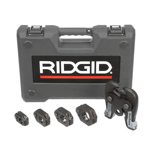 ProPress Standard 1/2 in. to 1-1/4 in. V1 Press Tool Ring Kit, for Standard Series Press Tools (Includes 6 Items)