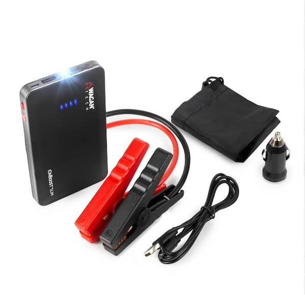 VECTOR 1200 Peak Amp Jump Starter, Dual USB, Rechargeable SS6LV - The Home  Depot