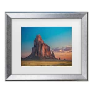 Michael Zheng Morning Glory On Tse Bit Ai Matted Framed Photography Wall Art 19.5 in. x 23.5 in