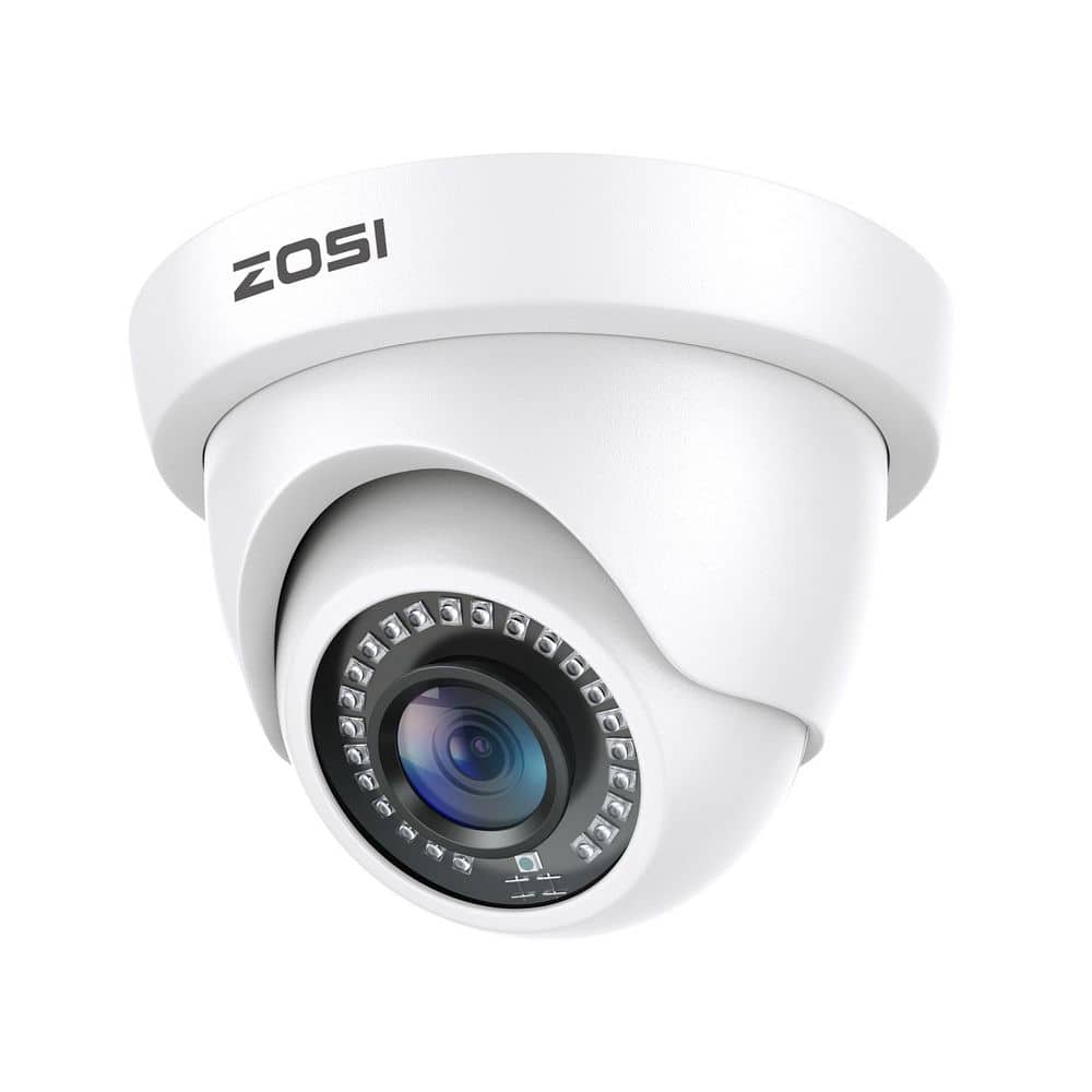ZOSI Wired 1080p Outdoor Dome Security Camera 4-in-1 Compatible