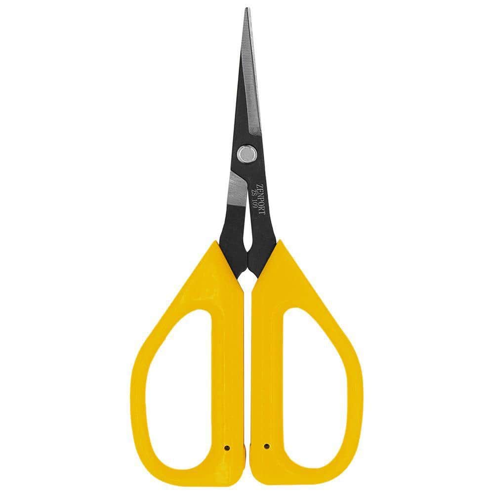 ZENPORT Scissors, Garden/Fruit/Grape, 6.5 in. L (Box of 3) ZS109