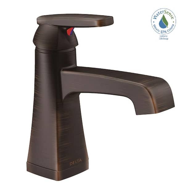Delta Ashlyn Single Hole Single-Handle Bathroom Faucet with Metal