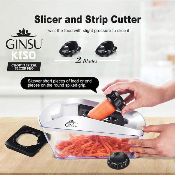 Ginsu Chop 'N Spiral Slicer Pro GNZ-3001 - The Home Depot