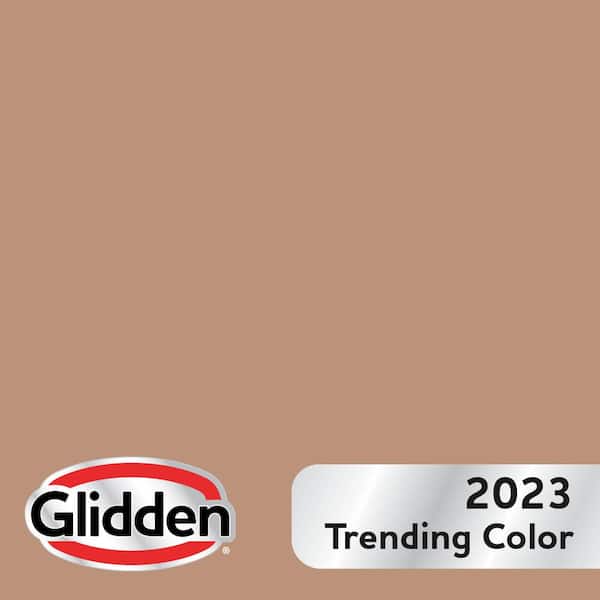 Glidden Essentials 1 gal. Cool Clay PPG1071-5 Flat Exterior Paint
