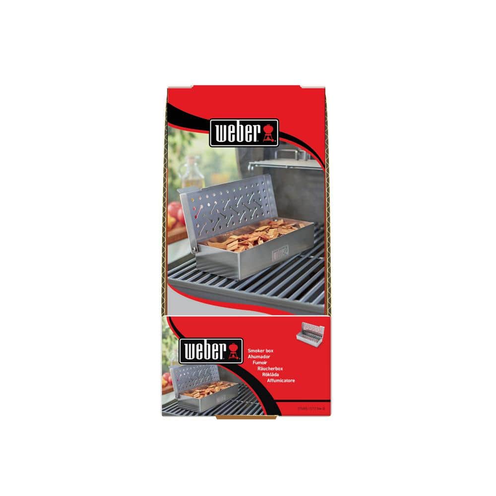 Universal Stainless Steel Smoker Box for Grills