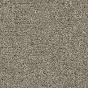 West Springs  - Thunder - Brown 28 oz. SD Polyester Pattern Installed Carpet