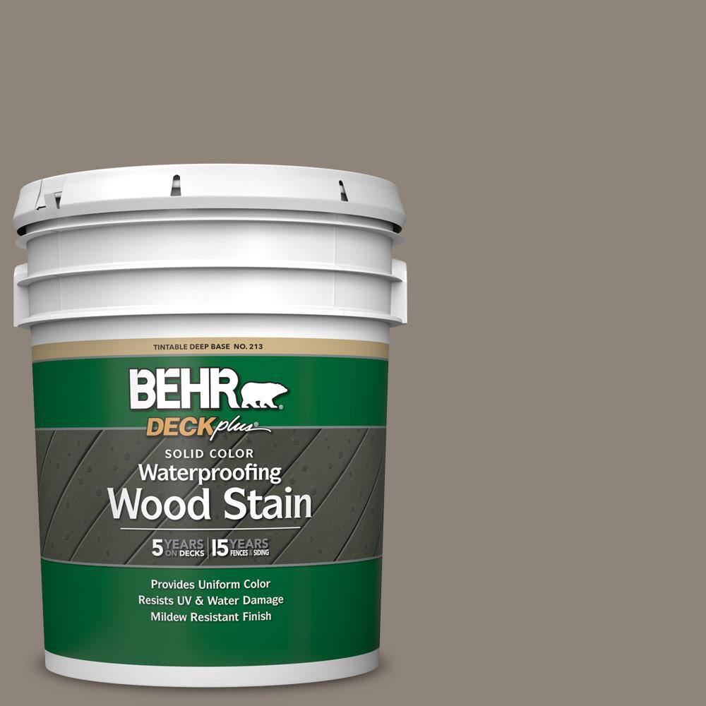 5 gal. #N200-5 Woodcraft Solid Color Waterproofing Exterior Wood Stain