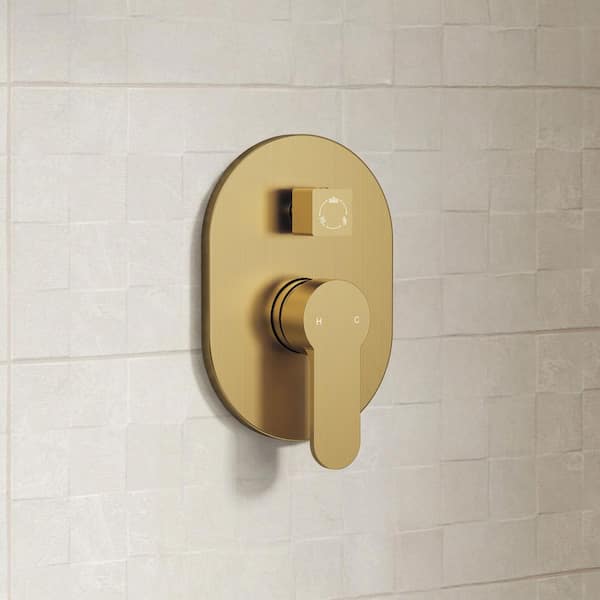 Reviews for GRANDJOY 3-Spray Dual Wall Mount 10 in. Fixed and