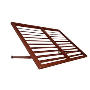 3 ft. Bahama Metal Shutter Awning (24 in. H x 36 in. D) in Copper