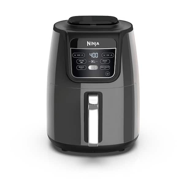 NINJA XL 5.5 qt. Black Air Fryer Ceramic Coated Nonstick Family