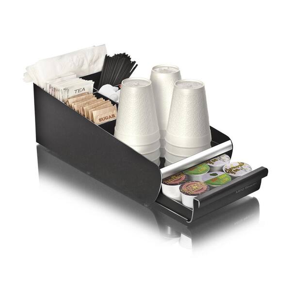 Mind Reader 'Combo' 2 Piece Drawer and Condiment Organizer, White