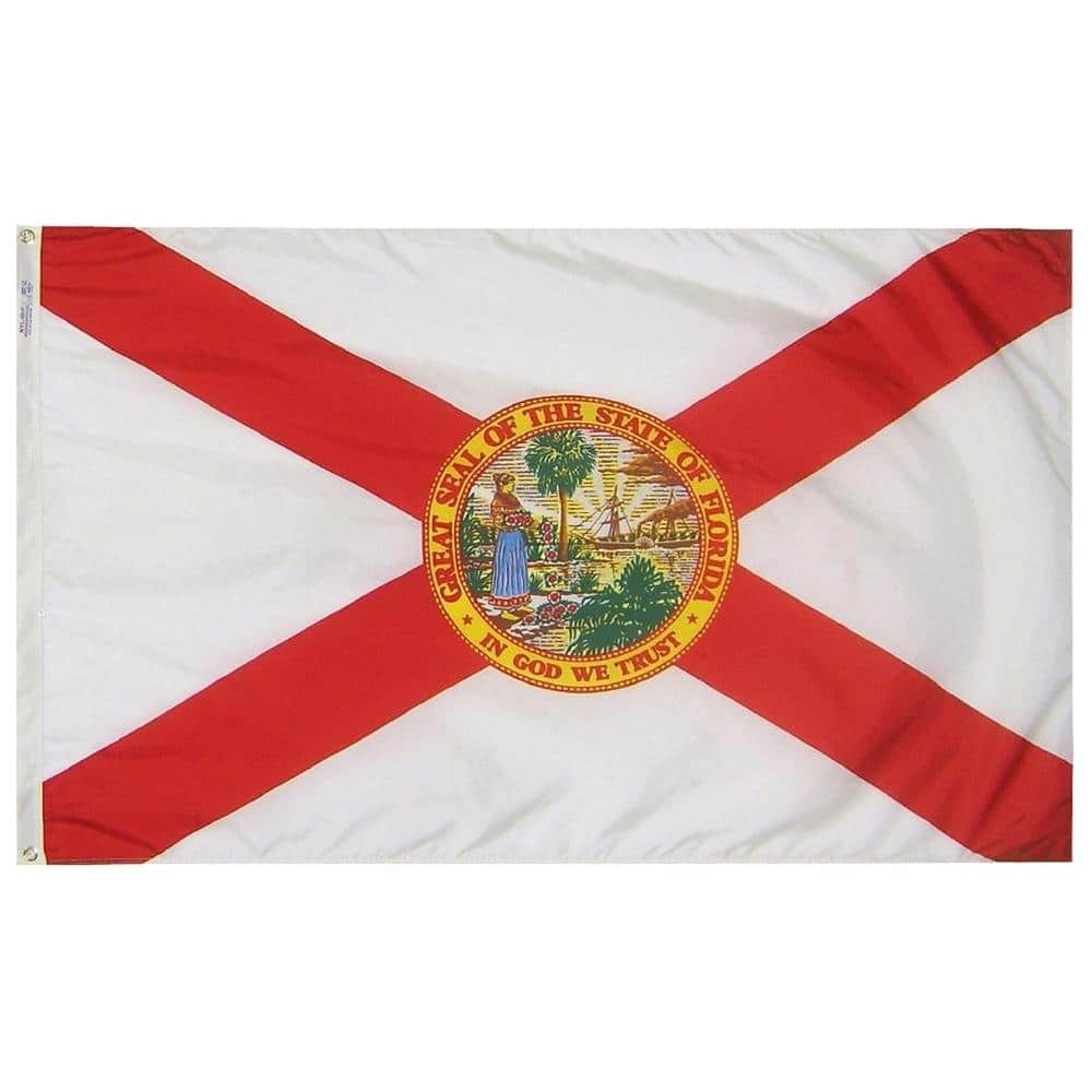 Annin Flagmakers 3 ft. x 5 ft. Florida State Flag