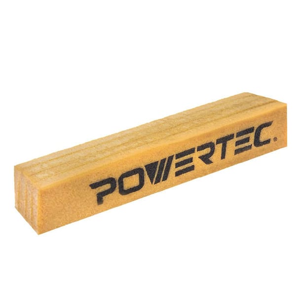 12 in. Abrasive Sandpaper Cleaning Stick for Sanding Belts & Discs : Natural Woodworking Rubber Eraser Block
