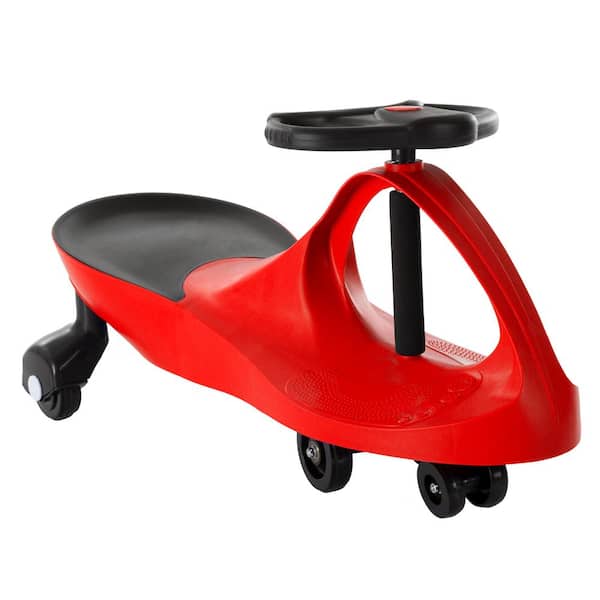 Lil Rider Red Zig Zag Wiggle Ride on Car No Batteries