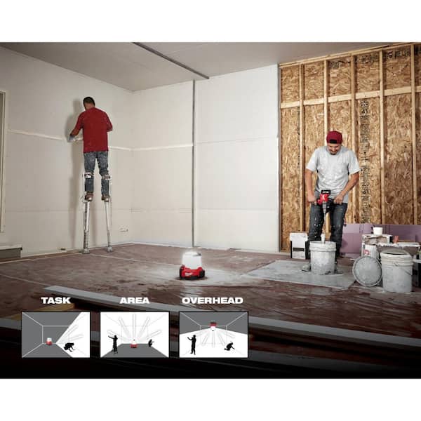 Milwaukee - M18 18-Volt Lithium-Ion Cordless 4400-Lumen RADIUS LED Compact Site Light (Tool-Only)